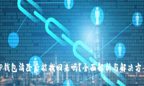 TP钱包清除后能找回来吗？全面解析与解决方案